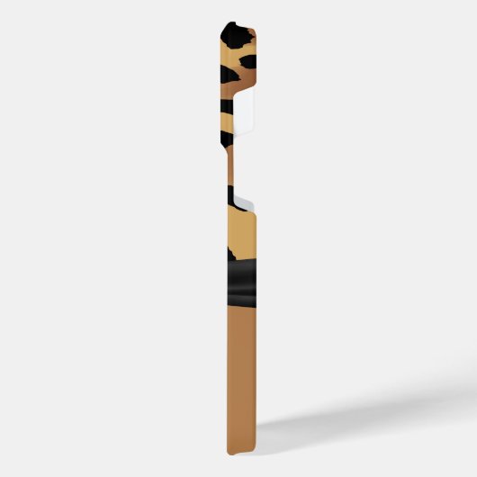 Leopard Print en Bow iPhone Hoesje (Linkerkant)