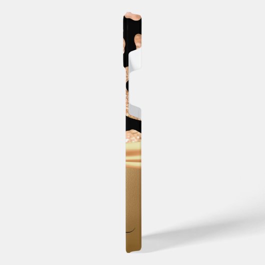 Leopard Print en Bow iPhone Hoesje (Linkerkant)