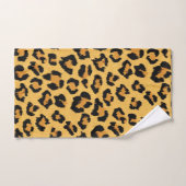 Leopard Print Faux, Wilde Style Safari Patroon Bad Handdoek (Handdoek)