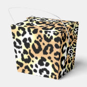 Leopard Print Favor Box Bedankdoosjes (Achterkant)