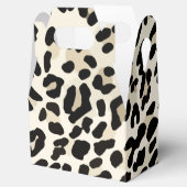 Leopard Print Favor Box Bedankdoosjes (Geopend)