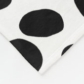 Leopard Print Fleece Deken (Hoek)
