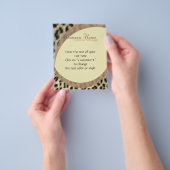 Leopard Print Flyer (Hand)