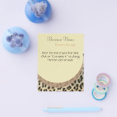Leopard Print Flyer (Enkel)