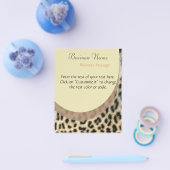 Leopard Print Flyer (Enkel)