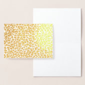 Leopard Print Folie Card Folie Kaarten (Display)
