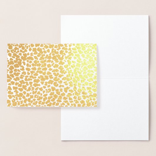 Leopard Print Folie Card Kaarten (Display)