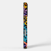 Leopard Print Funk: kleurrijke golven Case-Mate iPhone Case (Achterkant / Rechts)