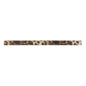 Leopard Print Fur Satijnen Lint (Voorkant)