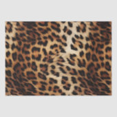 Leopard Print Fur Tissuepapier (Voorkant)