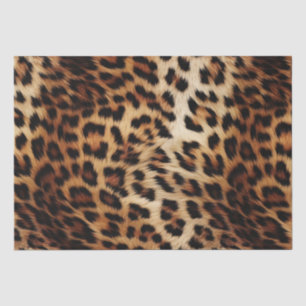 Leopard Print Fur Tissuepapier