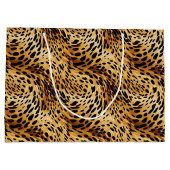 Leopard Print Gift Bag Groot Cadeauzakje (Achterkant)
