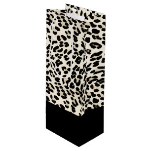  Leopard Print Gift Bag Wijn Cadeautas
