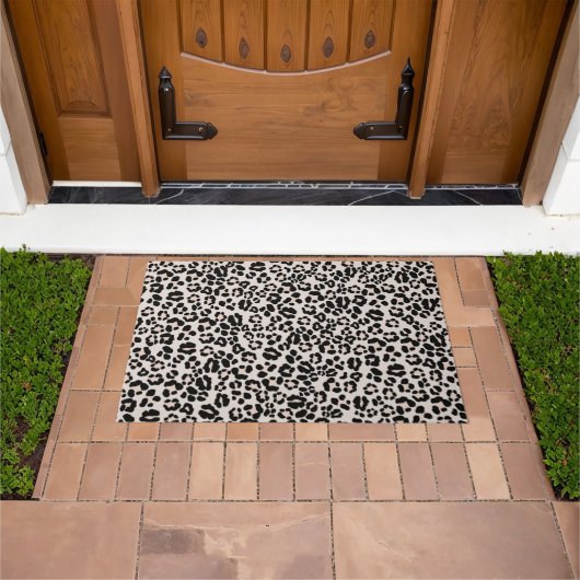 Leopard Print Glam #1 - landschap #patroon #decor Deurmat (Buiten)