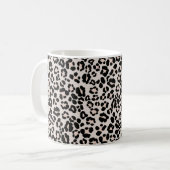 Leopard Print Glam #1 - landschap #patroon #decor Koffiemok (Voorkant links)