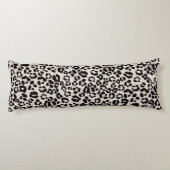 Leopard Print Glam #1 - landschap #patroon #decor Lichaamskussen (Achterkant)