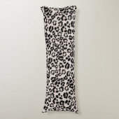 Leopard Print Glam #1 - landschap #patroon #decor Lichaamskussen (Voorkant Verticaal)