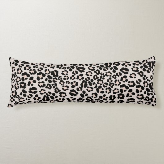 Leopard Print Glam #1 - landschap #patroon #decor Lichaamskussen (Voorkant)