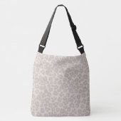 Leopard Print Glam 2 #patroon #ontwerp Crossbody Tas (Voorkant)
