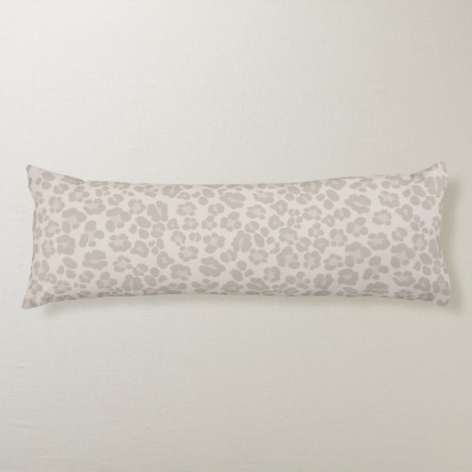 Leopard Print Glam 2 #patroon #ontwerp Lichaamskussen (Voorkant)