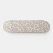 Leopard Print Glam 2 #patroon #ontwerp Persoonlijk Skateboard (Horizontaal)