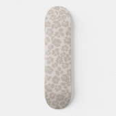 Leopard Print Glam 2 #patroon #ontwerp Persoonlijk Skateboard (Voorkant)