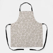 Leopard Print Glam 2 #patroon #ontwerp Schort (Voorkant)