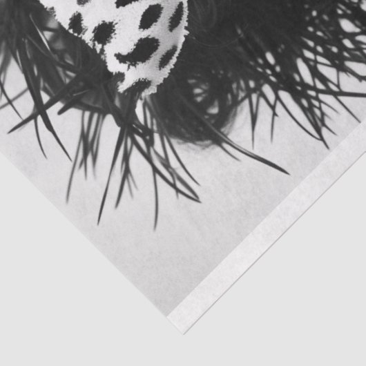 Leopard Print Glam Retro Decoupage Tissuepapier (Detail)