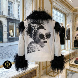 Leopard Print Glam Retro Decoupage Tissuepapier