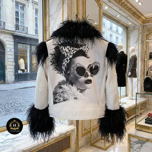 Leopard Print Glam Retro Decoupage Tissuepapier