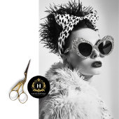 Leopard Print Glam Retro Decoupage Tissuepapier