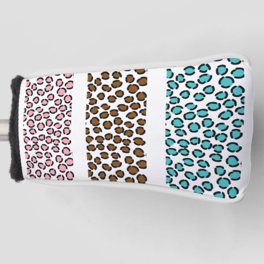 Leopard Print Golfheadcover (Voorkant)