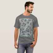 Leopard Print grafische kunst T-shirt (Voorkant volledig)