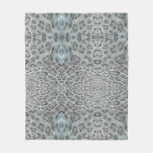 Leopard Print Graphic Art Fleece Blanket (Voorkant)