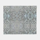 Leopard Print Graphic Art Fleece Blanket (Voorkant (Horizontaal))