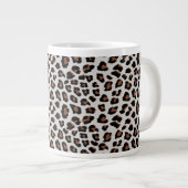 Leopard Print Grote Koffiekop (Voorkant rechts)