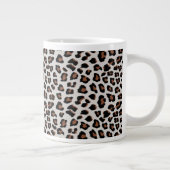 Leopard Print Grote Koffiekop (Rechts)
