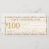 Leopard Print Hair & Beauty Gift Certificate (Achterkant)