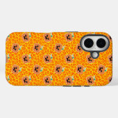 Leopard print Halloween patroon Case-Mate iPhone Case (Achterkant (horizontaal))