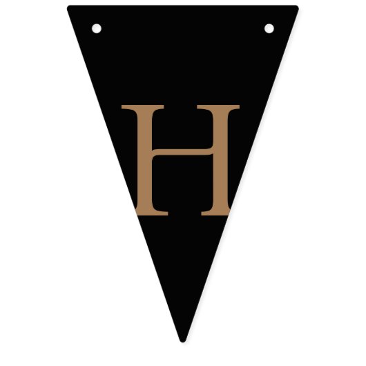 Leopard Print Happy Birthday Vlaggetjes (Tweede vlag)