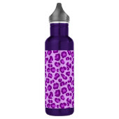 Leopard Print in Deep Paars en Lavender Waterfles (Links)