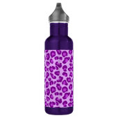 Leopard Print in Deep Paars en Lavender Waterfles (Rechts)
