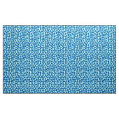 Leopard Print in Light Chambray tot Dark Denim Blu Stof (Yard (91,4 cm))