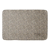 Leopard Print INITIALEN Neutrals Chic Animal Fun Badmat (Voorkant)