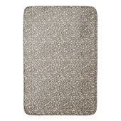 Leopard Print INITIALEN Neutrals Chic Animal Fun Badmat (Voorkant Verticaal)
