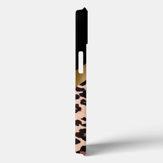 Leopard Print iPhone 13 Hoesje (Achterkant / Rechts)