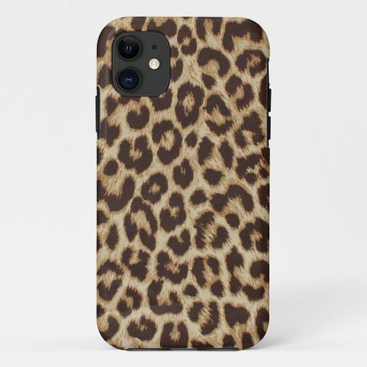 Leopard Print iPhone 5 Hoesje (Achterkant)