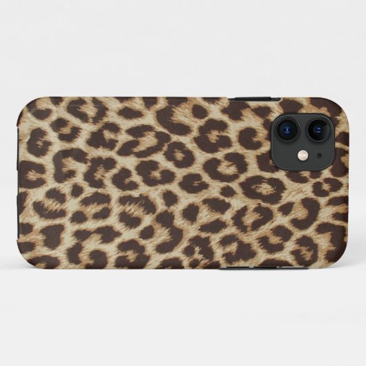 Leopard Print iPhone 5 Hoesje (Achterkant (horizontaal))