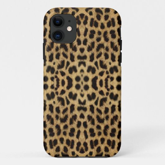 Leopard Print iPhone 5 Hoesje (Achterkant)