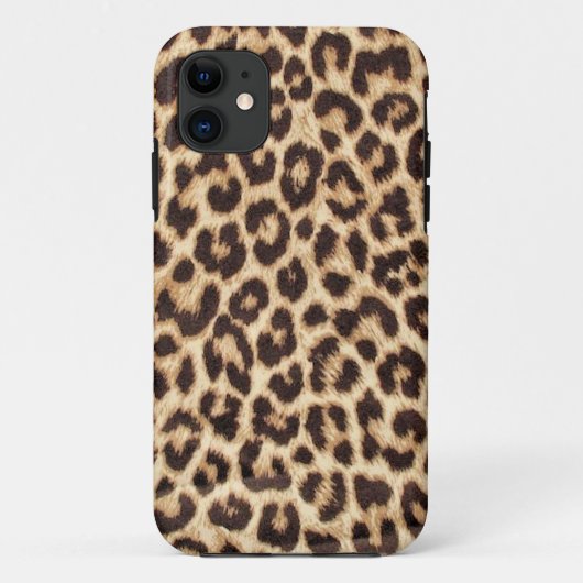Leopard Print iPhone 5 Hoesje (Achterkant)